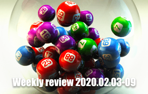 South African lotteries: review 2020.02.03-09