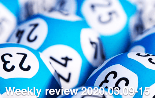 South African lotto: review 2020.03.09-15